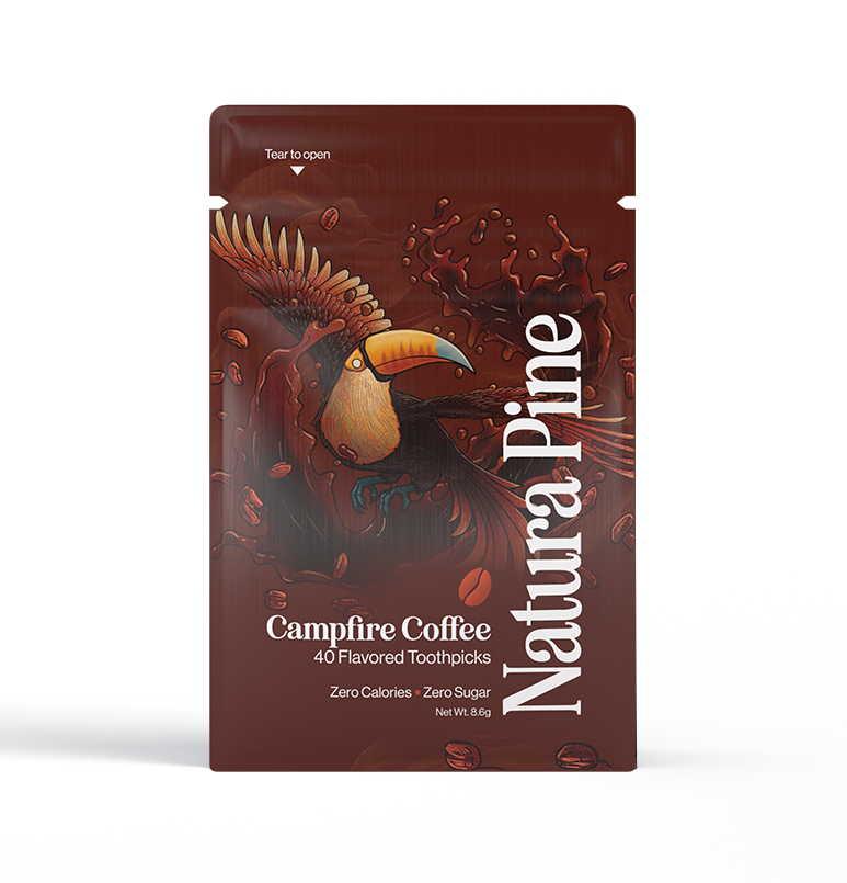 Campfire Coffee Flavored Toothpicks Pouch