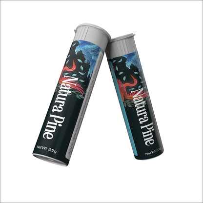 Ice Peach Flavored Toothpicks Tube