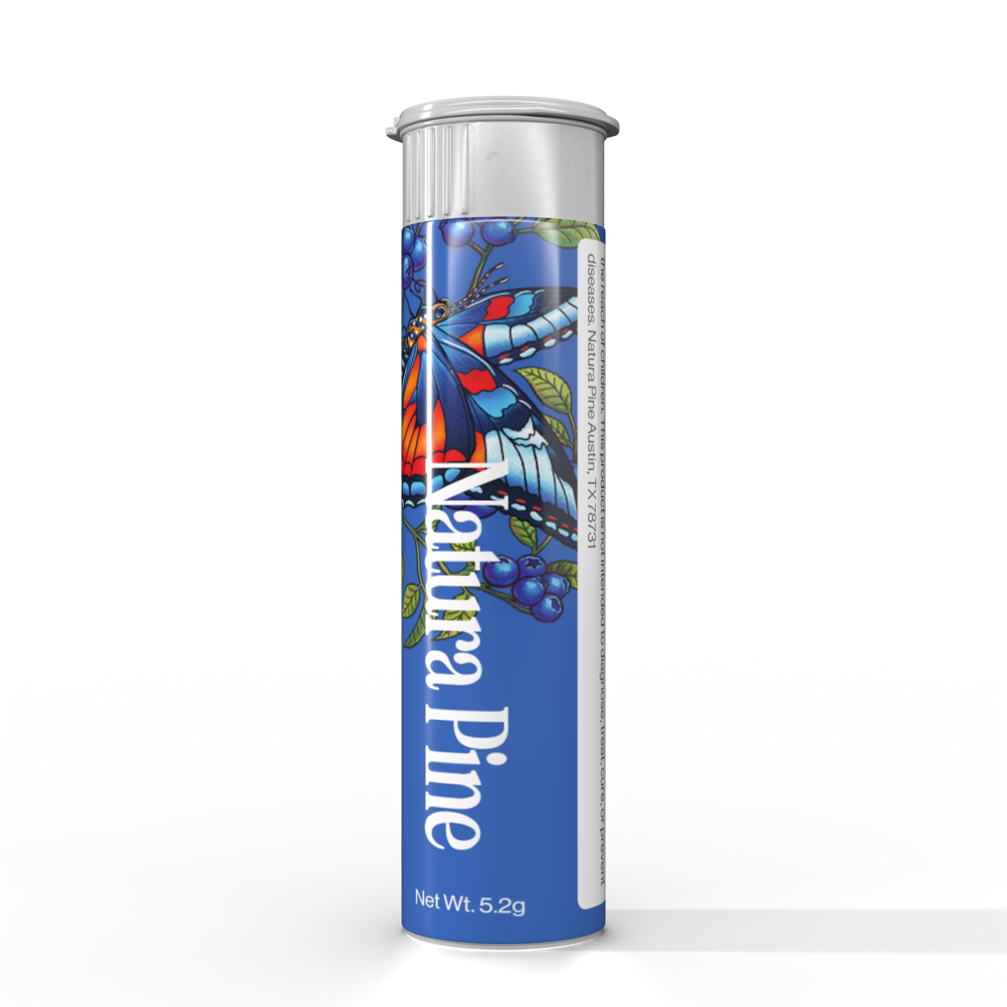Summer Blueberry Flavored Toothpicks Tube