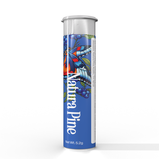 Summer Blueberry Flavored Toothpicks Tube