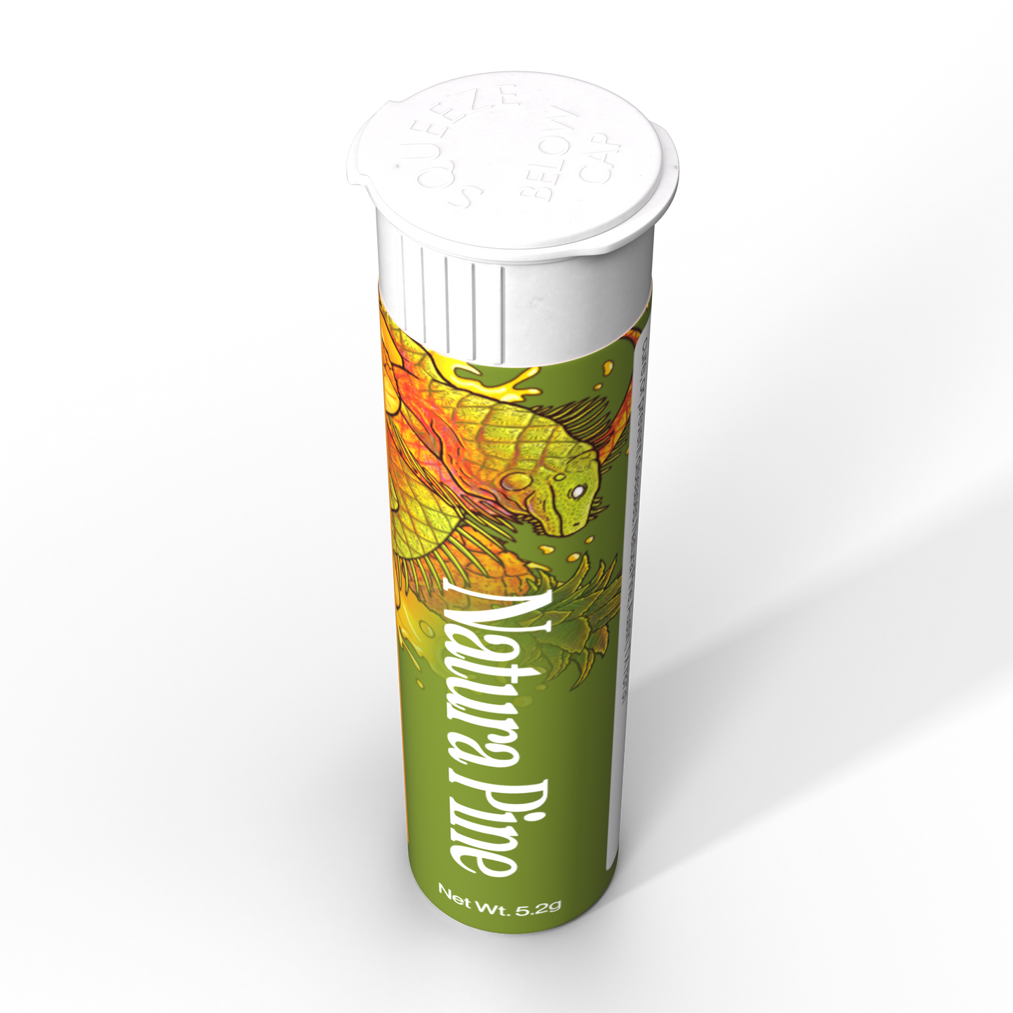 Pacific Pineapple Flavored Toothpicks Tube